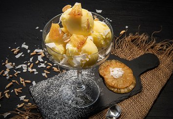 Pineapple Ice Cream