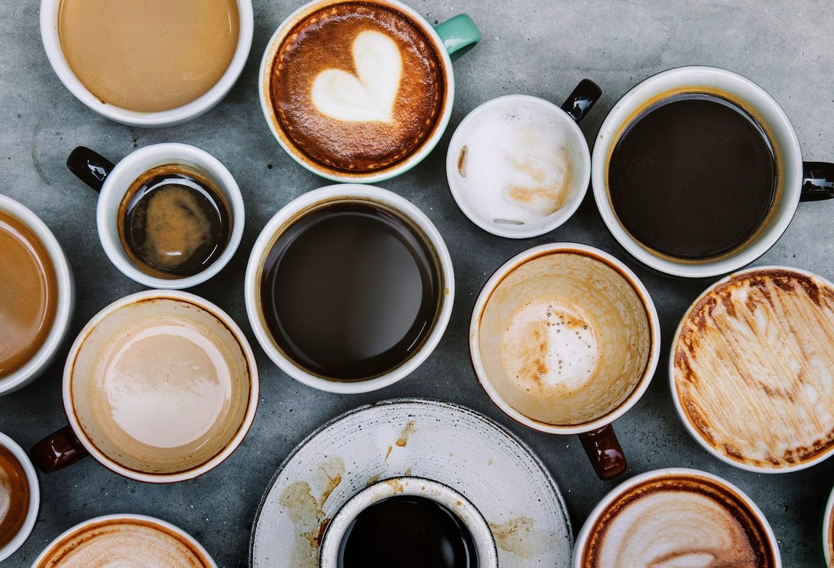 image showing variety of beverages used in morning 